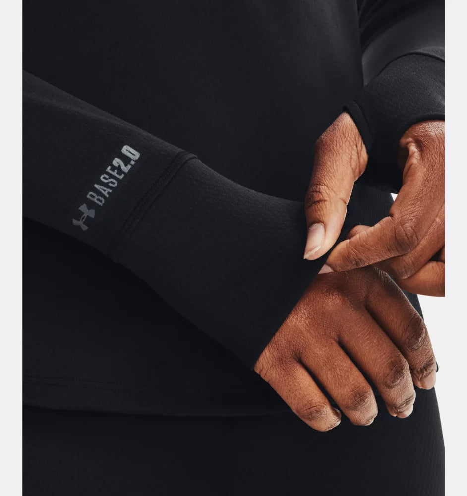 Under Armour Women's ColdGear® Base 2.0 Crew 1343321 - Clothing & Accessories